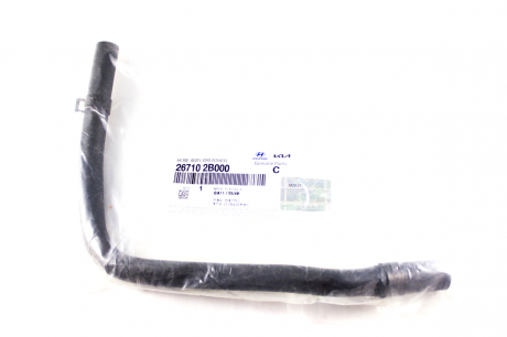 Шланг вентиляції картера (від гофри) Elantra 06-, Ceed 06- MOBIS 26710-2B000