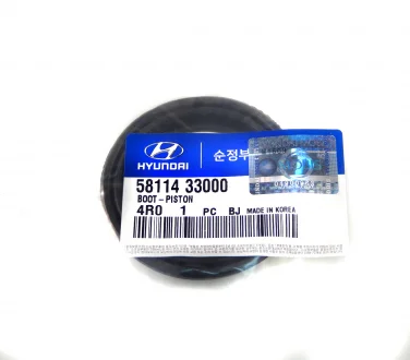 Ремкомплект (пильник поршня) переднього супорта Cerato 06-, Elantra 06- MOBIS 58114-33000