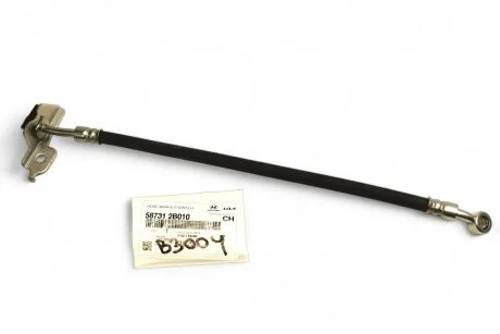 Шланг тормозной передний левый Sante Fe 10-, Sorento 09- MOBIS 58731-2B010