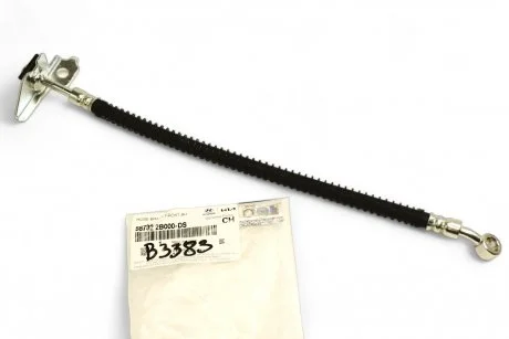 Шланг тормозной передний правый Sante Fe 06-  MOBIS 58732-2B000