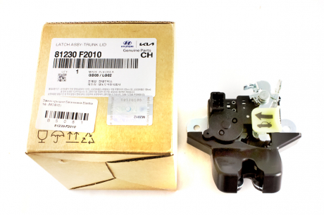 Замок крышки багажника Elantra 16- MOBIS 81230-F2010