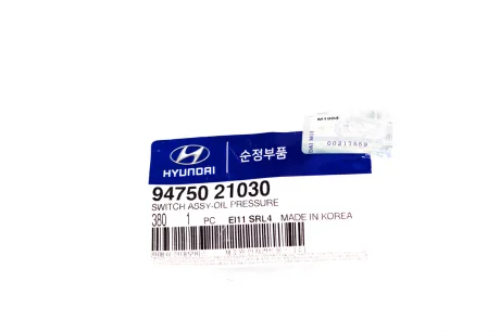 Датчик давления масла Accent 06-, Elantra 06-, Getz MOBIS 94750-21030