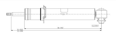 Автозапчастина MONROE G2260
