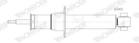 Амортизатор газомасляний MONROE G2263