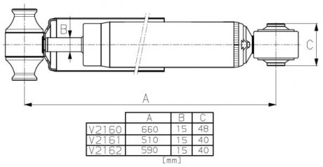 Амортизатор MONROE V2161