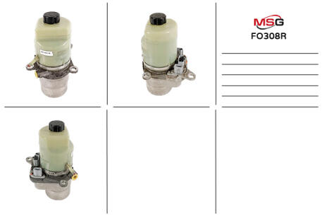 Насос с ГУР MSG FO308R