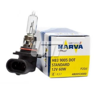 Лампа HB3 12V 65W P20D 9005 NARVA 48005