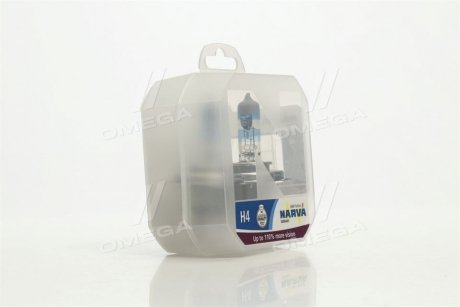 Лампа накалу SET H4 12V 60/55 W P43t RANGE POWER +110 (к-т 2шт) NARVA 48061S2