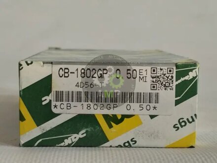 Вкладиші шатунні 0,50 MITSUBISHI 2,5 DiD 4D56-HP 08- NDC CB-1802GP 0.50