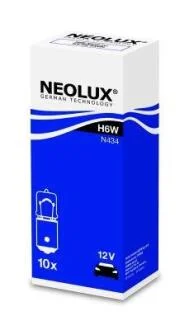 Лампа допоміжн. освітлення H6W 12V 6W BAX9s (вир-во Neolux) NEOLUX N434
