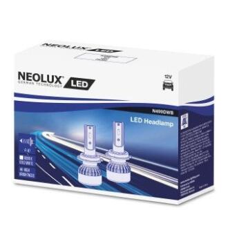 Лампа світлодіодна LED H7 12V 6000K (комплект) NEOLUX N499DWB