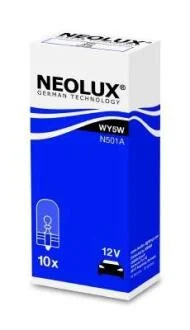 Лампа допоміжн. освітлення WY5W 12V 5W W2,1x9,5d (вир-во Neolux) NEOLUX N501A