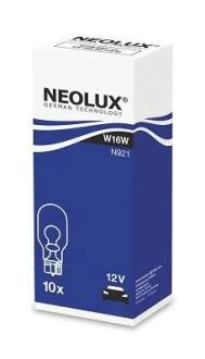 Лампа допоміжн. освітлення W16W 12V 16W W2, 1x9, 5d (вир-во Neolux) NEOLUX N921