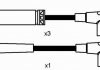 Комплект ізольованих проводів для свічок запалення RC-DW301 NGK 8275 (фото 2)