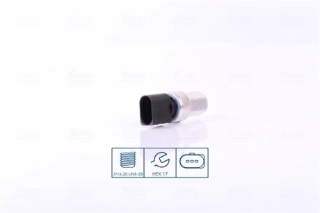 Датчик тиску кондиціонера VAG NISSENS 301098