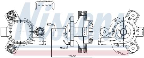 Автозапчастина NISSENS 832171