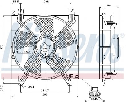 Радiатор NISSENS 85353