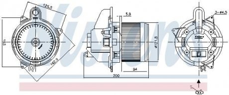 Вентилятор NISSENS 87502 (фото 1)