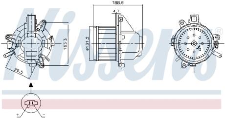 Автозапчастина NISSENS 87542
