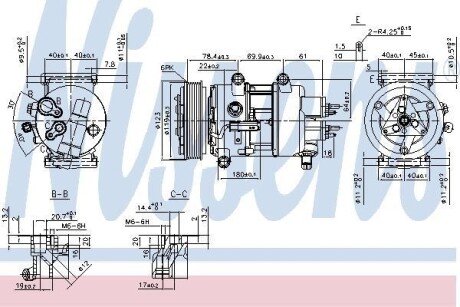 Компресор кондиціонера First Fit NISSENS 89201