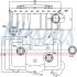 Радіатор масляний MERCEDES C-CLASS W 202 (93-) NISSENS 90582 (фото 6)