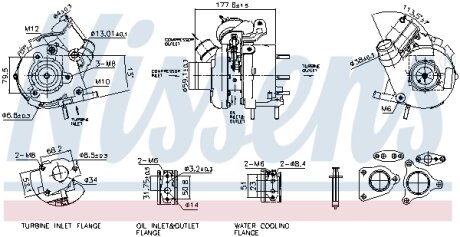Турбокомпресор First Fit NISSENS 93796