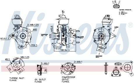 Автозапчастина NISSENS 93854