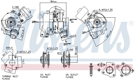 Турбокомпресор NISSENS 93937