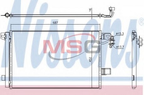 VOLKSWAGEN TRANSPORTER T5 (03-) 2.0 TDi (+) NISSENS 940345 (фото 1)