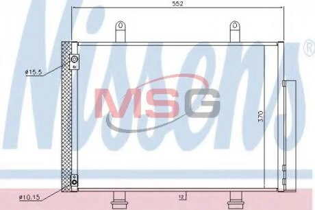 Автозапчастина NISSENS 940356