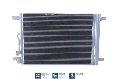 Конденсер кондиціонера NISSENS 940870
