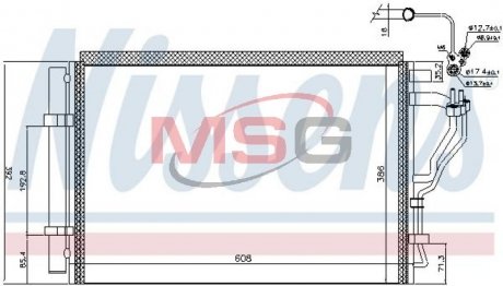 Автозапчастина NISSENS 941126