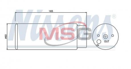 Осушувач NISSENS 95380