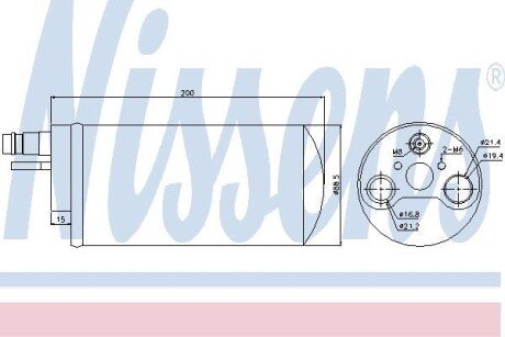 Осушувач кондиціонера NISSENS 95494
