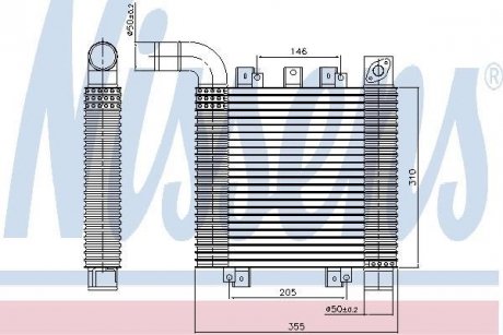 Інтеркулер NISSENS 96366