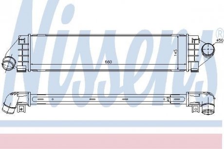 Інтеркулер NISSENS 96560 (фото 1)