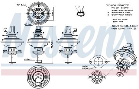Автозапчастина NISSENS 98208
