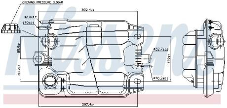 Бачок компенсаційний First Fit NISSENS 996041