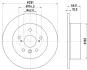 Диск гальмівний задній Lexus ES 3.5/ Toyota Camry 2.4, 3.5 (06-00) NISSHINBO Nisshinbo ND1077K (фото 1)