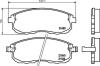 Колодки тормозные дисковые передние Nissan Tiida/Suzuki SX-4 1.5, 1.6, 1.8 (06-) Nisshinbo NP2002 (фото 1)