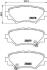 Колодки тормозные дисковые Mazda 3 (BM, BN) (13-) Nisshinbo NP5035 (фото 1)
