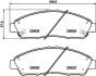 Колодки тормозные дисковые передние Honda Pilot (15-)/Acura MDX (YD_) (13-) NISSHINBO Nisshinbo NP8034 (фото 1)