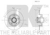 Диск гальмівний невентильований NK 313973 (фото 3)