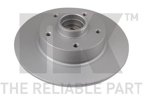Диск гальмівний невентильований NK 313973