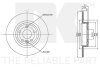 Диск гальмівний невентильований NK 314058 (фото 3)