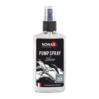 Ароматизатор воздуха спрей Pump Spray 75ml - SILVER Nowax NX07522
