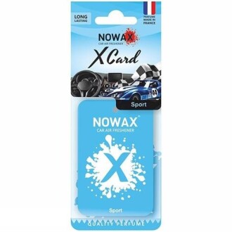 Автомобільний ароматизатор повітря серія " X CARD" - Sport Nowax NX07532