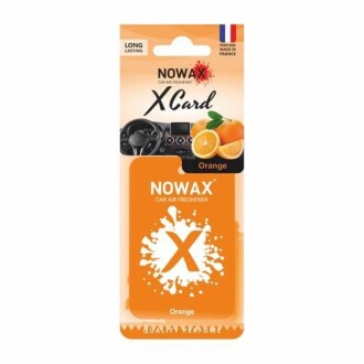 Автомобільний ароматизатор повітря серія "X CARD" - Orange Nowax NX07535