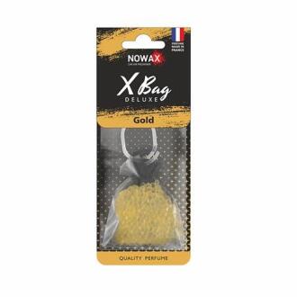 Автомобільний ароматизатор повітря полімерний X Bag DELUXE -Gold Nowax NX07583