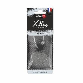 Автомобільний ароматизатор повітря полімерний X Bag DELUXE -Silver Nowax NX07584